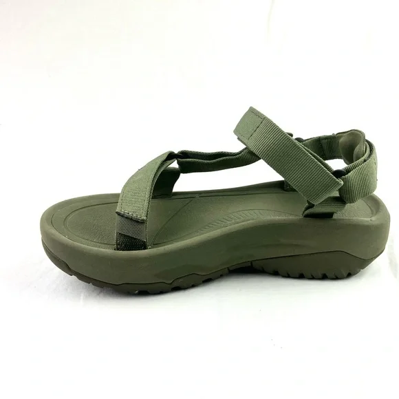 Teva Hurricane XLT2 Ampsole Green Platform Sandals - Picture 8 of 10